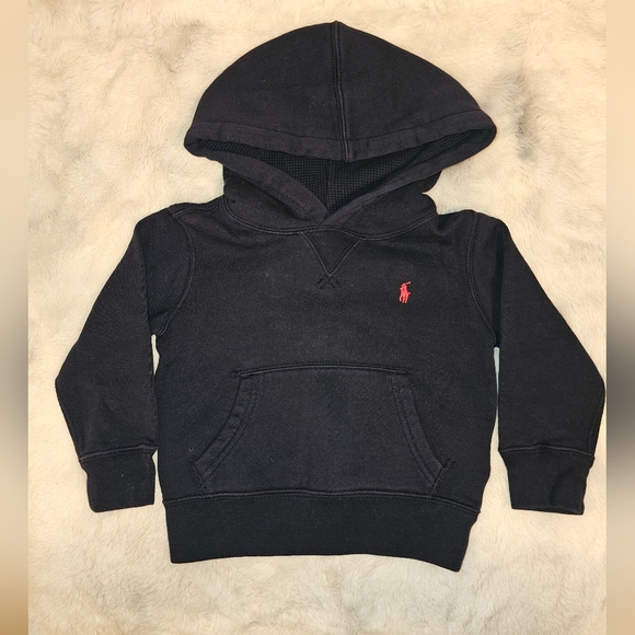 Ralph Lauren Toddler Boys Fleece Hoodie Size 2T. - Picture 3 of 4